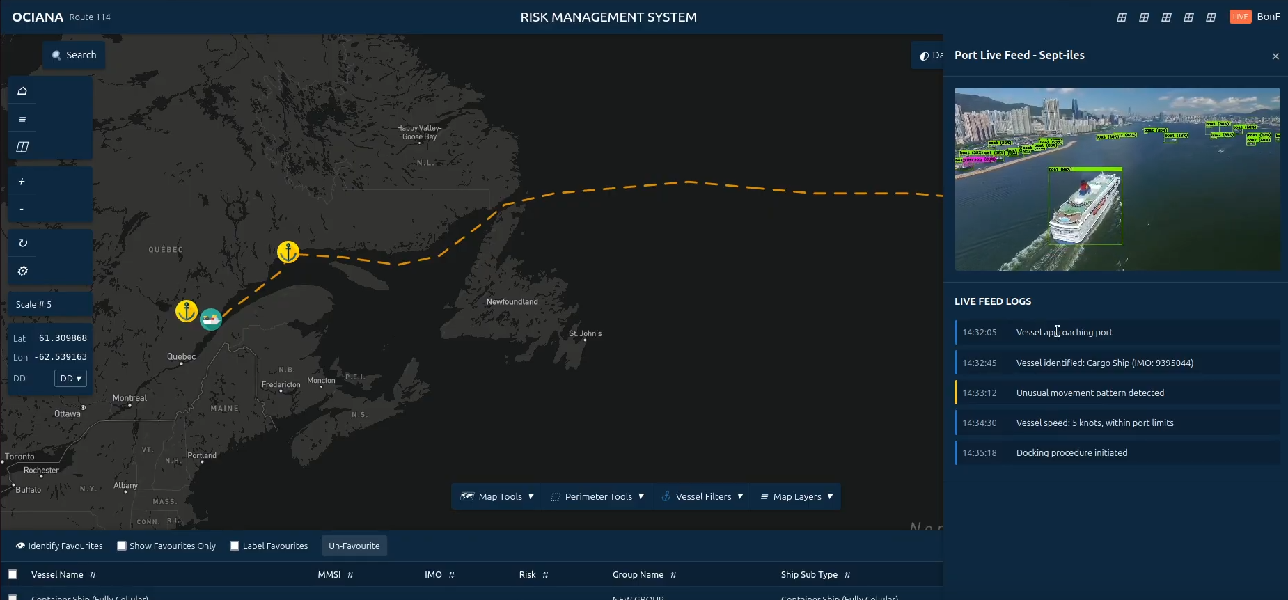 Maritime Risk Management